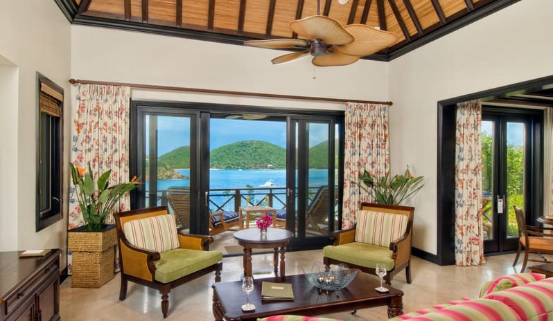 Scrub Island Resort, Spa and Marina - Two Bedroom Villa  - Living Room